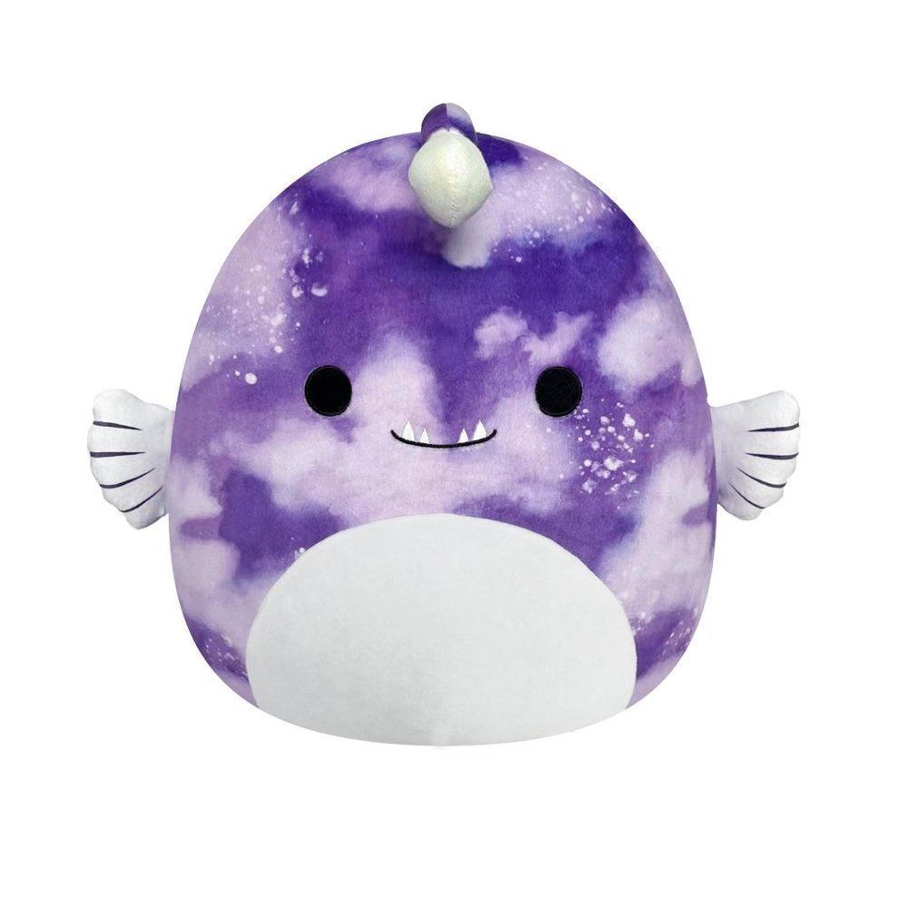 Easton The Purple Printed Angler Fish 11" Plush Squishmallow ~ NEW!!!